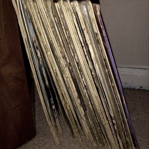 (NEW) New stack of vinyl